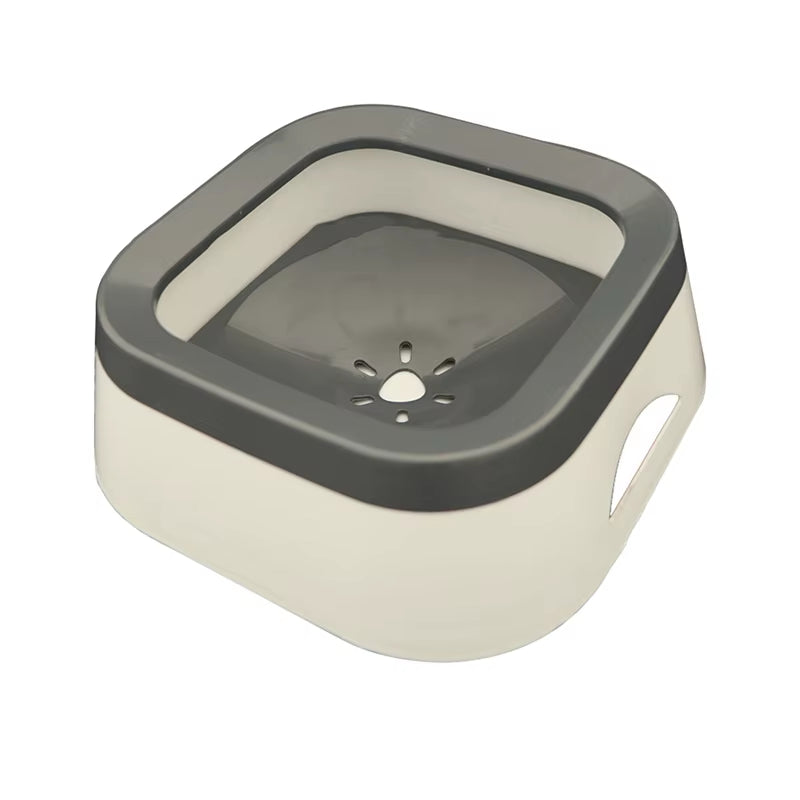 Revolutionary Anti-Splash Dog Water Bowl - 1L Spill-Free Drinking Solution for Happy Pets