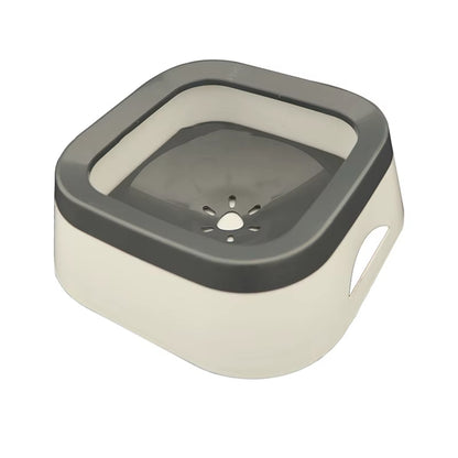 Revolutionary Anti-Splash Dog Water Bowl - 1L Spill-Free Drinking Solution for Happy Pets