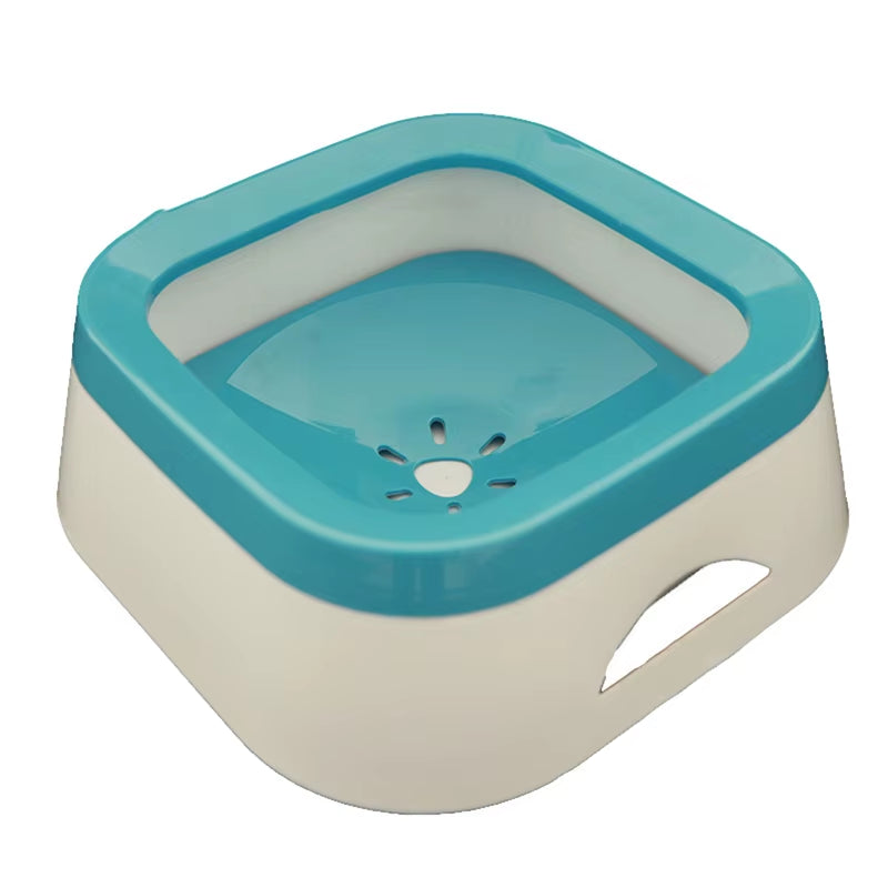Revolutionary Anti-Splash Dog Water Bowl - 1L Spill-Free Drinking Solution for Happy Pets