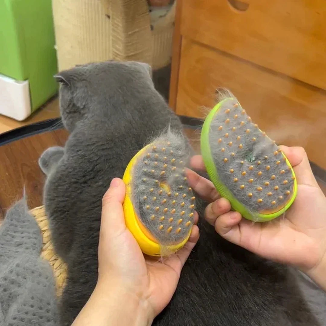 Revolutionary 3-in-1 Cat and Dog Steam Brush: Electric Sprayer for Grooming, Shedding, and Relaxing Massage