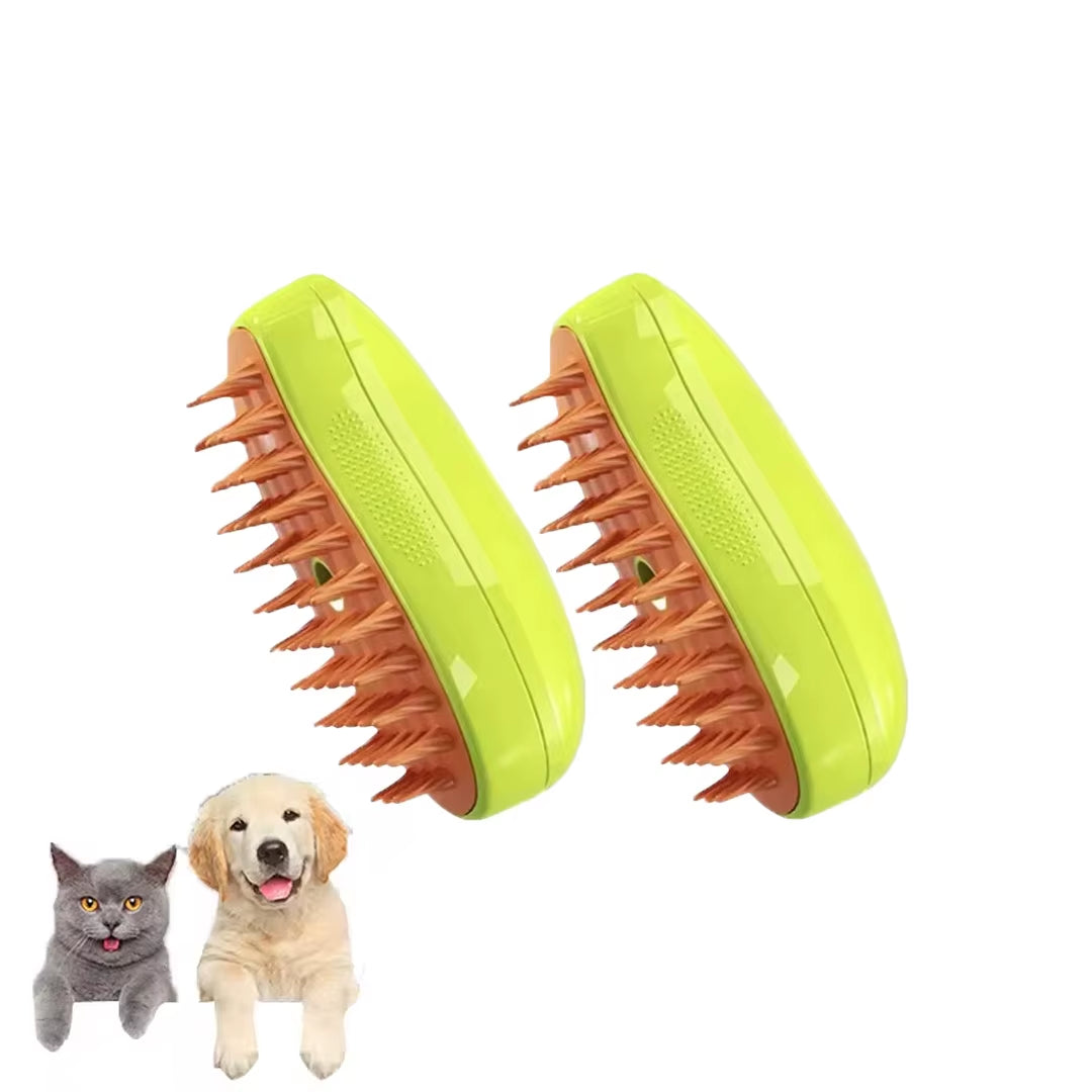 Revolutionary 3-in-1 Cat and Dog Steam Brush: Electric Sprayer for Grooming, Shedding, and Relaxing Massage